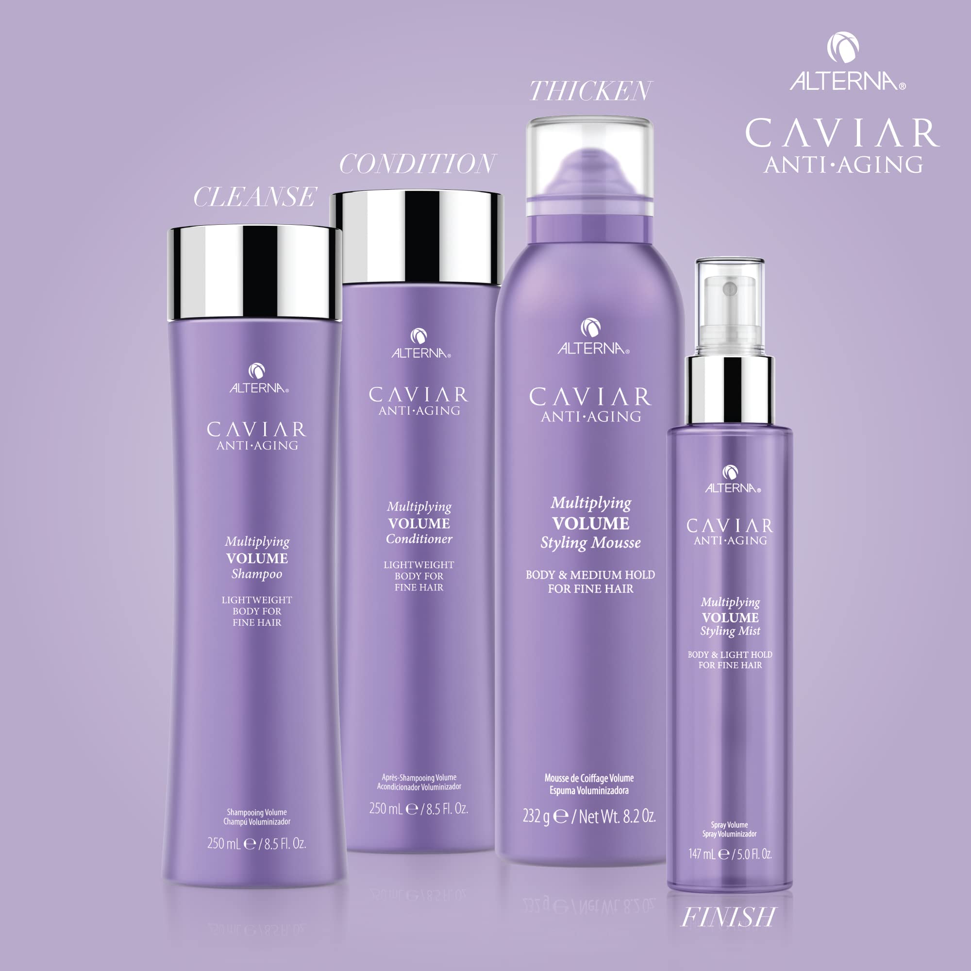 Alterna Caviar Anti-Aging Multiplying Volume Shampoo Mini, 1.35 Fl Oz